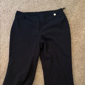 Anne Klein Black Slim Dress Pants